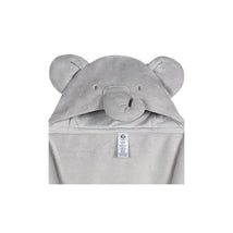 Gerber Bedding - 2Pc Security Blanket & Hooded Blanket Set, Elephant Image 2