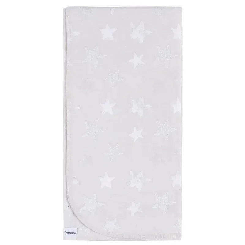 Gerber Bedding - 4Pk Flannel Blanket, Neutral Celestial Image 2