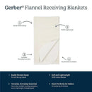 Gerber Bedding - 4Pk Flannels, Flamingo Image 3