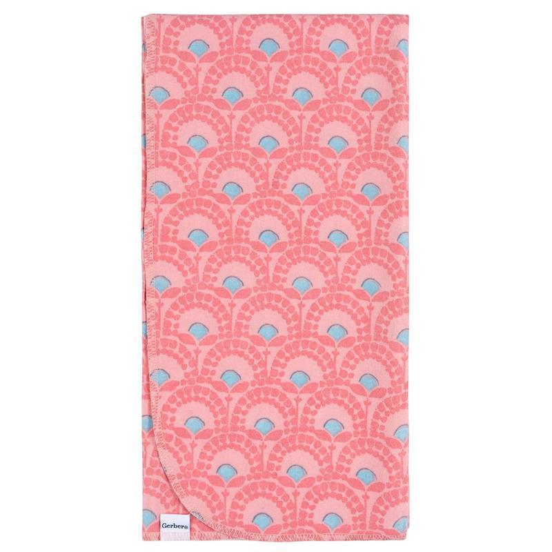 Gerber Bedding - 4Pk Flannels, Flamingo Image 5