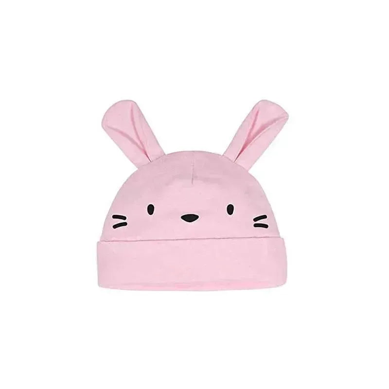 Gerber Bunny Baby Caps 0-6 Months Image 2