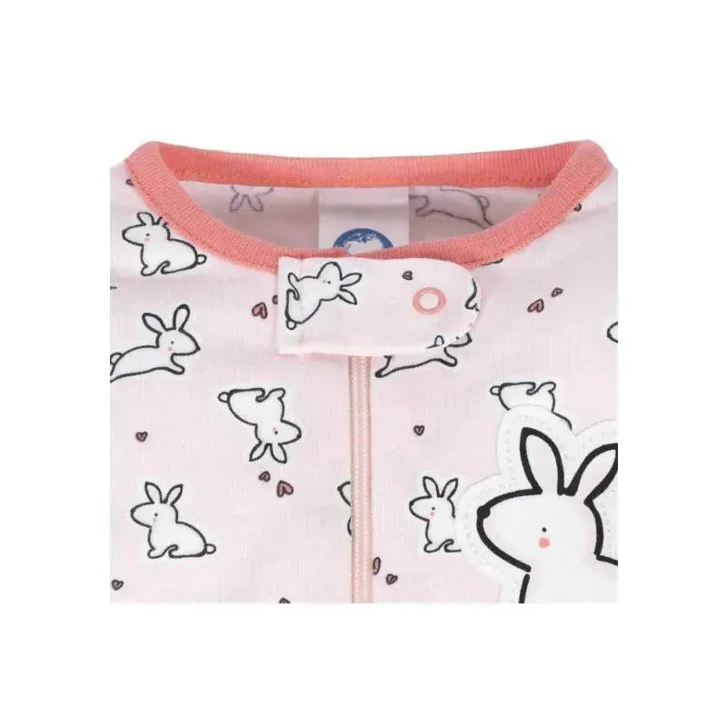 Gerber Footed Sleep N Play Baby Girl, Bunny 3-6M.