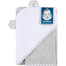 Gerber - Hooded Towel And Washcloth Mitt Set, Boy Bear Image 2