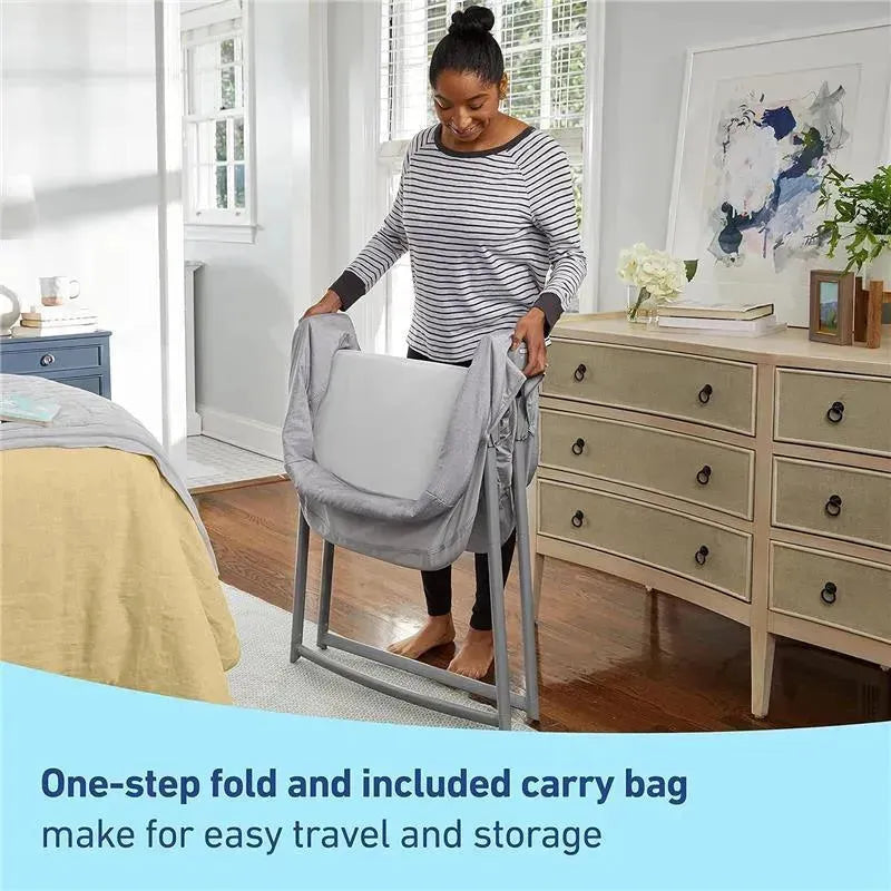 Graco Cuna de viaje y moises portatil 3 en 1 DreamMore coleccion Mo