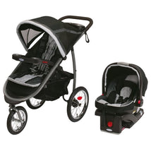 Graco Fastaction Fold Jogger Click Connect Travel System, Gotham Image 1