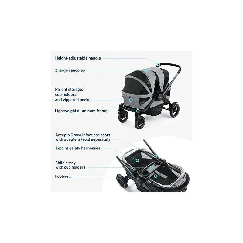 Graco Modes Adventure Stroller Wagon-Teton Image 4