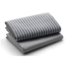 Graco - Pack 'N Play Playard Fitted Sheet, 2 Pack Stripes & Grey Image 1