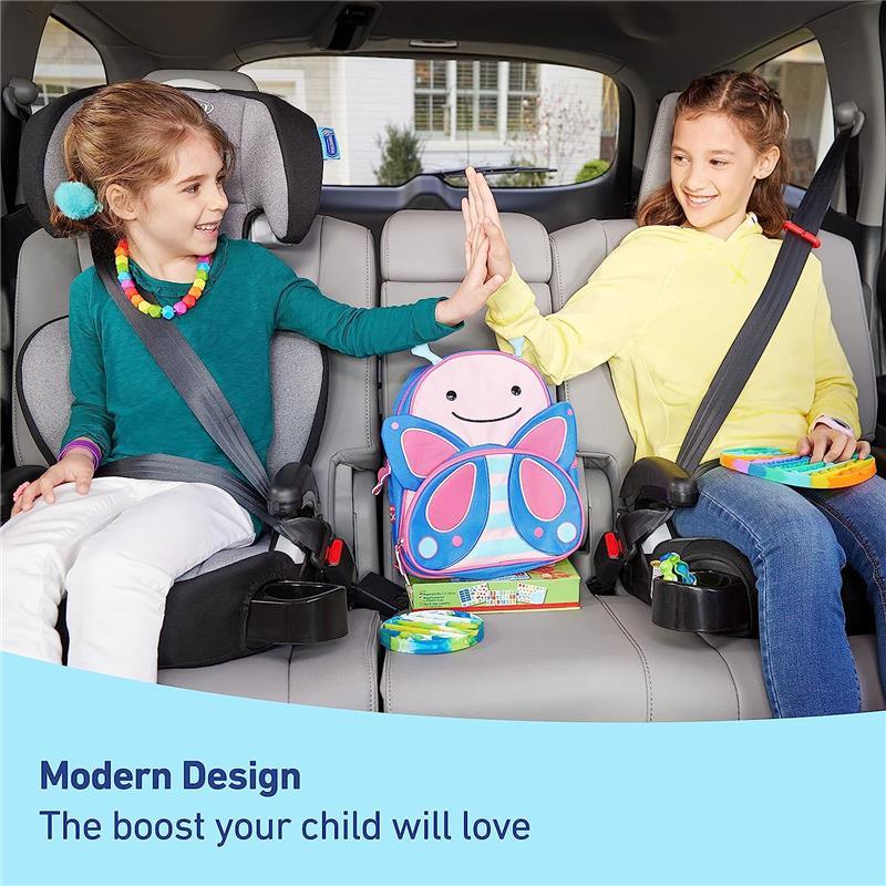 🧒💺 ¡Los niños grandes también pueden disfrutar de un viaje seguro! El Car  Seat Elevador con respaldo Turbobooster brinda la seguridad…