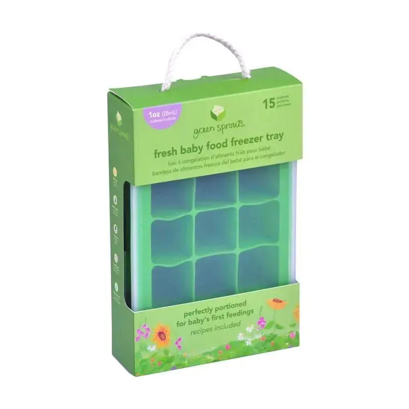 Green Sprouts Fresh Baby Food Freezer Tray, Aqua Image 3