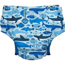 Green Sprouts - Reusable Eco Snap Swim Diaper, Blue Undersea Image 1