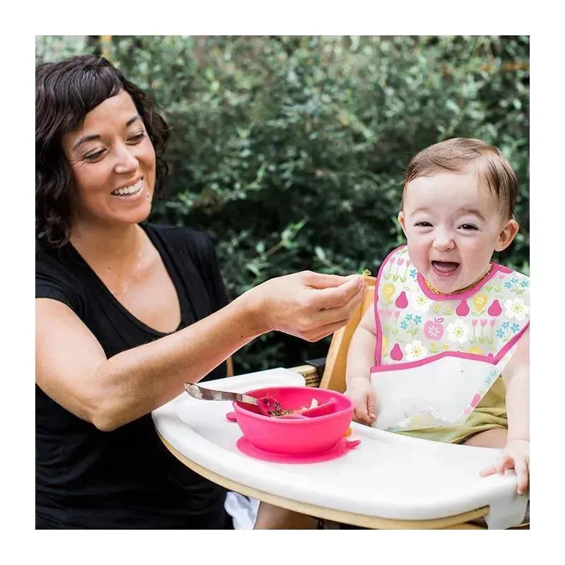 Green Sprouts Silicone Learning Bowl, Navy Image 4