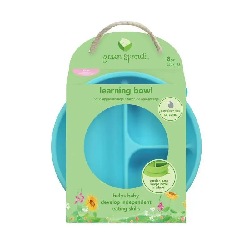 Green Sprouts Silicone Learning Bowl, Navy Image 5