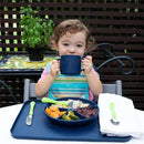 Green Sprouts Snap & Go Easy-Wear Bib 3-Pack Set, Aqua Pirate Image 3