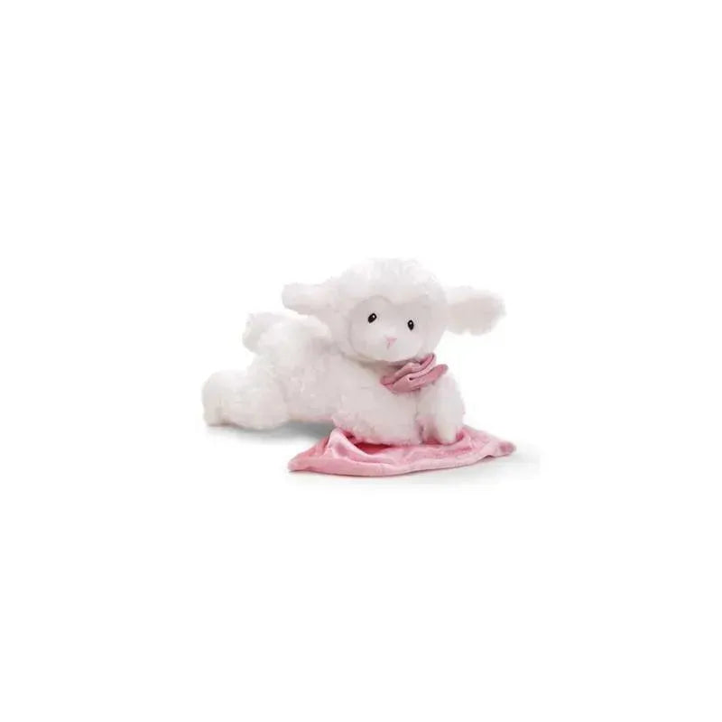 Gund Lena Lamb w/Pink Prayer Blankie Image 1