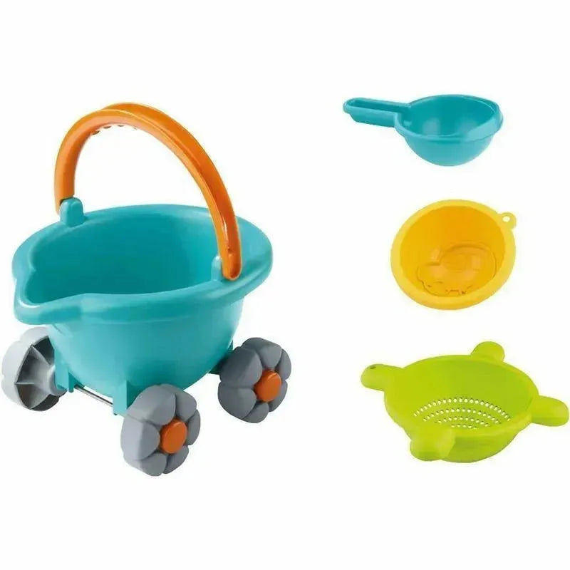 Haba - Sand Bucket Scooter 4 Pc Nesting Beach Toy Set Image 2