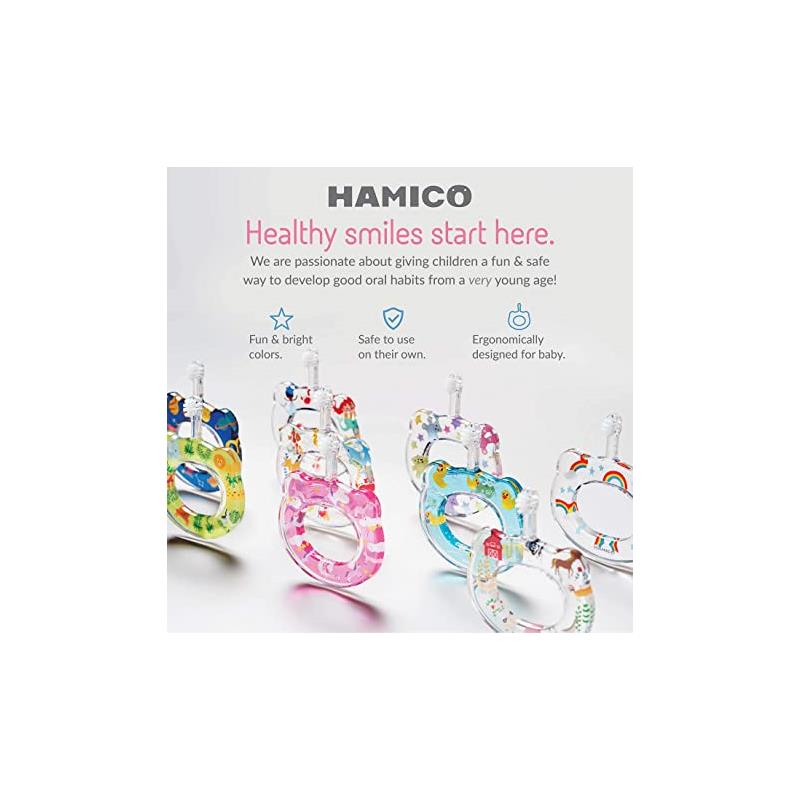 Hamico Baby Toothbrush Rubber Ducks Image 7
