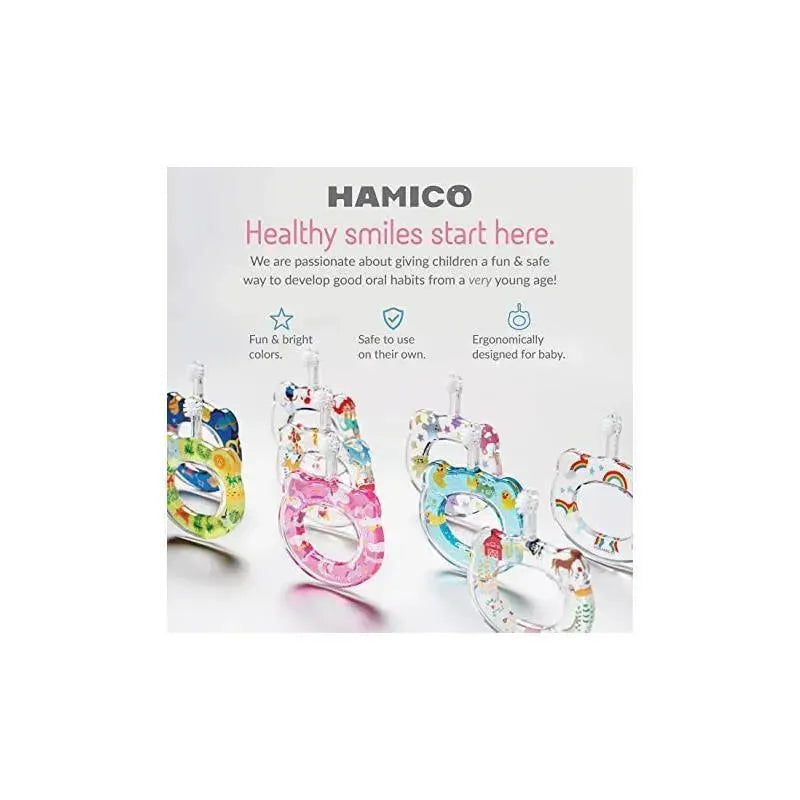 Hamico Baby Toothbrush Unicorns Image 4