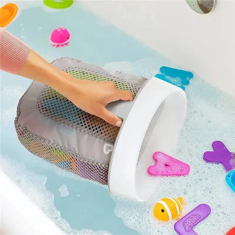 Hanging Bath Toy Storage , Grey , by Munchkin Image 4