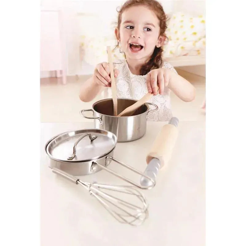 Hape - Chef's Choice Cooking Kit Kid's Wooden Image 4