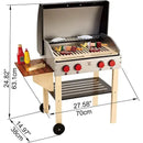 Hape - Gourmet Grill and Shish Kabob Wooden Play Kitchen Image 7