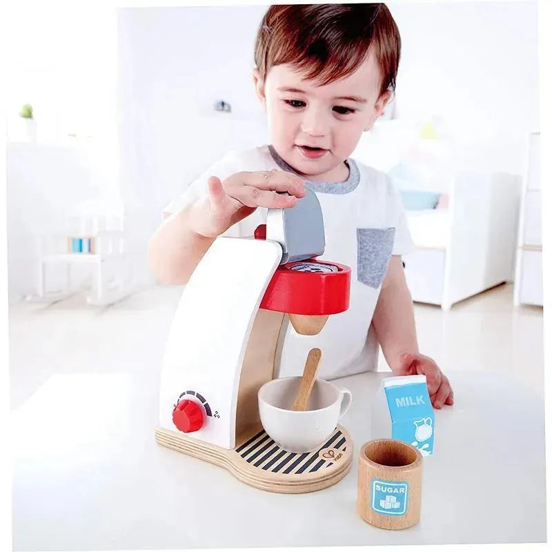 Hape - My Coffee Machine Wooden Play Kitchen Set Image 3