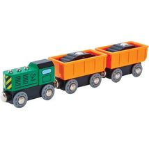 Hape - Railway Diesel Freight Train Image 1