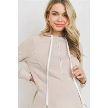 Hello Miz - Maternity Heavy Brushed French Terry Nursing Hoodie Image 3