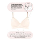 Hotmilk - Ambition T-Shirt Shell Contour Nursing Bra Wirefree Image 3