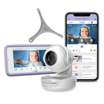 Hubble - Nursery Pal Deluxe 5 Smart Hd Baby Monitor With Touch Screen Viewer & Portable Camera Image 1