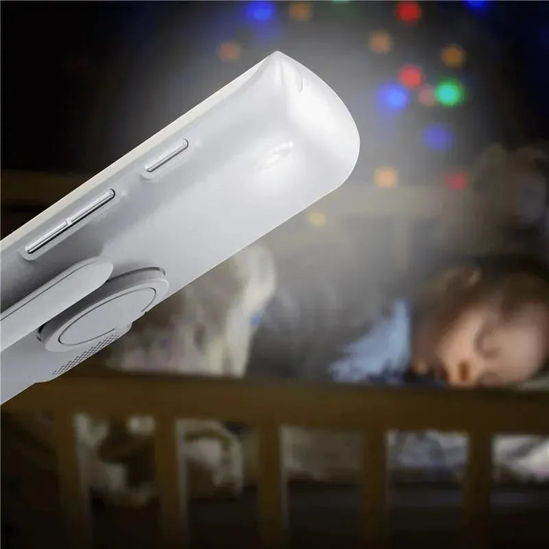 Hubble - Nursery Pal Deluxe Twin 5 Smart Hd Baby Monitor With Touch Screen Viewer & Portable Twin Cameras Image 11