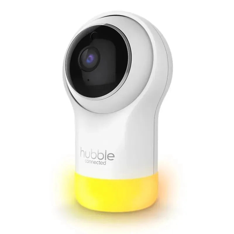 Hubble - Wi-Fi Nursery Pal Glow Deluxe Smart Hd Baby Monitor With Night Light & Flexible Mounting Grip Image 5