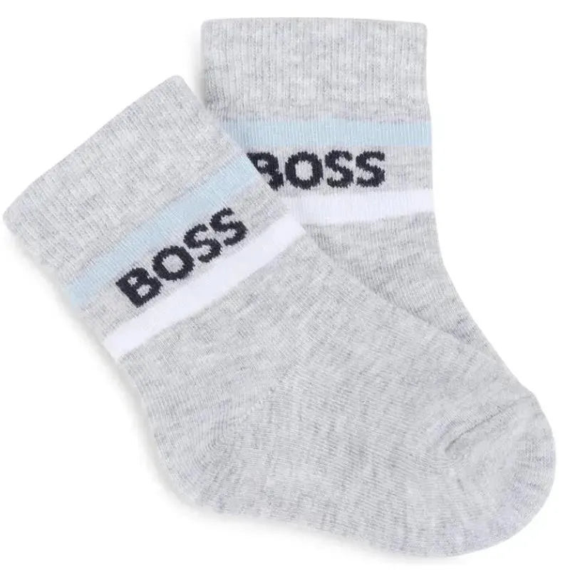 Hugo Boss Baby - 3Pk Boy Socks Navy Image 3