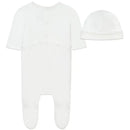 Hugo Boss Baby - Boss Boys Pyjamas & Bonnet, White Image 2