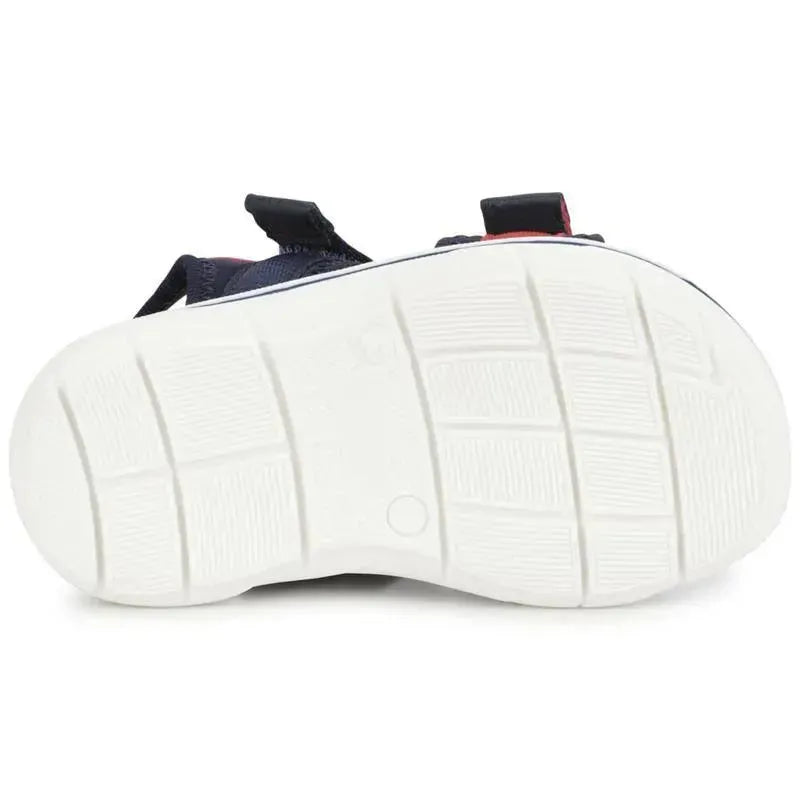Hugo Boss Baby - Boy Navy Blue & Red Logo Sandals Image 3