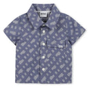 Hugo Boss Baby - Boy Shirt & Shorts Set, Blue Image 3