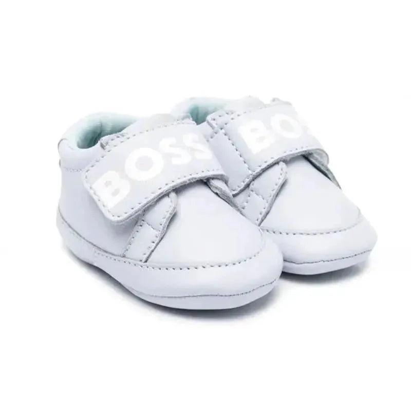 Hugo Boss Baby - Boy Slippers, Pale Blue Image 1