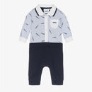 Hugo Boss Baby - Ceremony Short All In One, Pale Blue Image 1