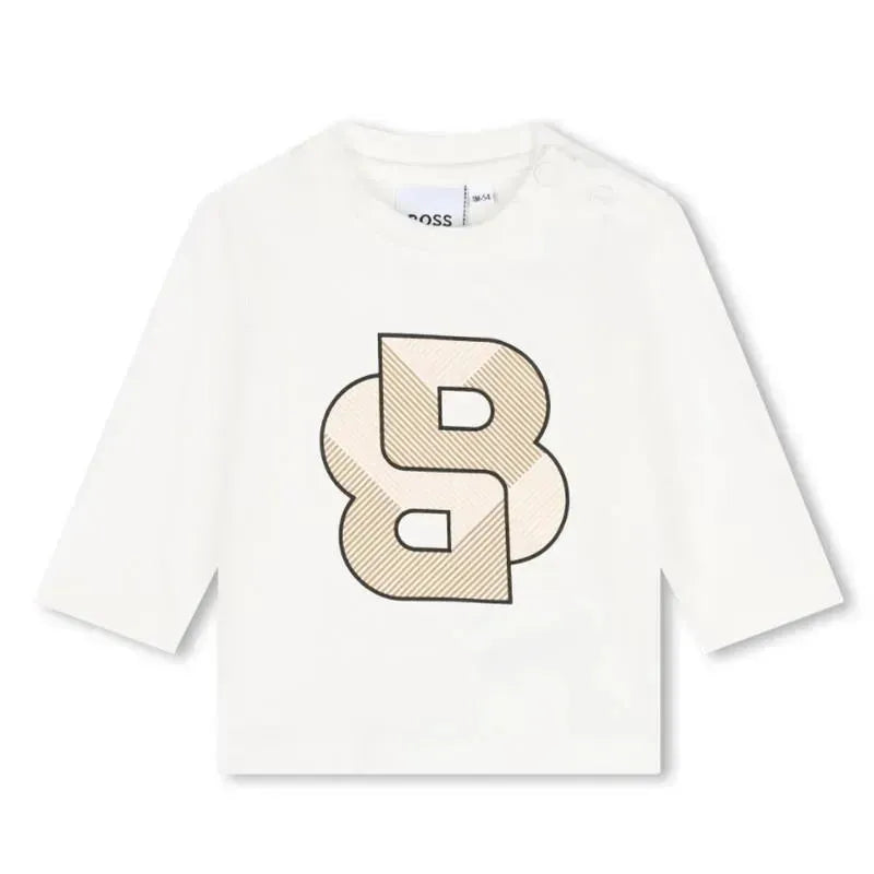 Hugo Boss Baby - Cotton Baby Set, Brown Image 4