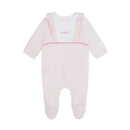 Hugo Boss Baby - Girl Footie Front Ruffle, Pink Pale Image 1