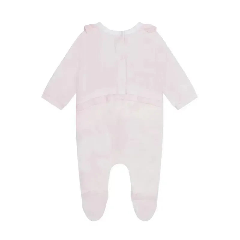 Hugo Boss Baby - Girl Footie Front Ruffle, Pink Pale Image 2