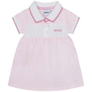 Hugo Boss Baby - Girl Short Sleeved Dress, Pink Pale Image 1