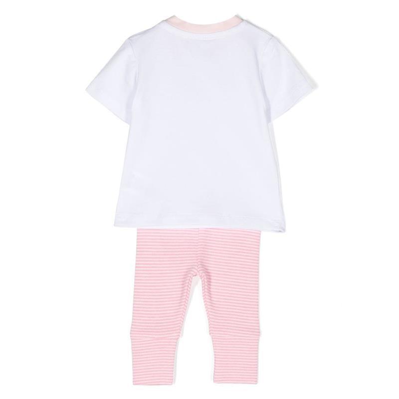 Hugo Boss Baby - Girl T-Shirt+ Leggings Set, White Image 2