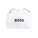 Hugo Boss Baby - Logo Applique Changing Bag Black Image 7