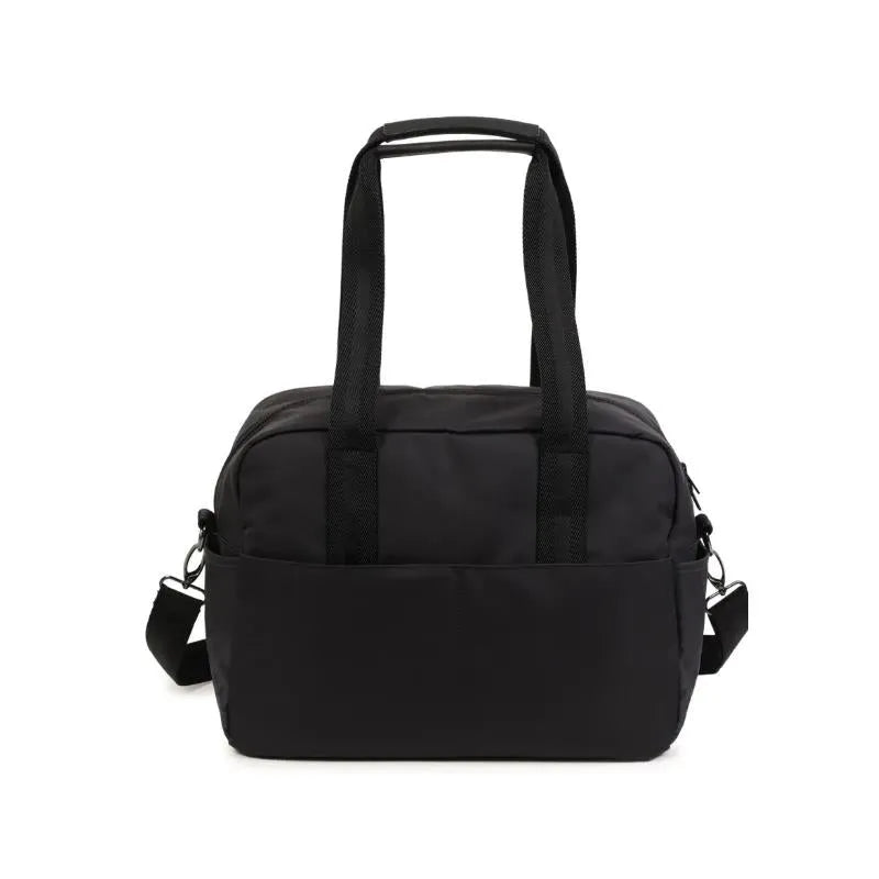 Hugo Boss Baby - Logo Patch Changing Diaper Bag Black Image 2