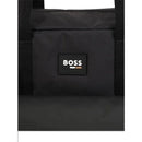 Hugo Boss Baby - Logo Patch Changing Diaper Bag Black Image 4
