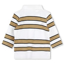 Hugo Boss Baby - Stripped Long Sleeve Polo, White Image 2