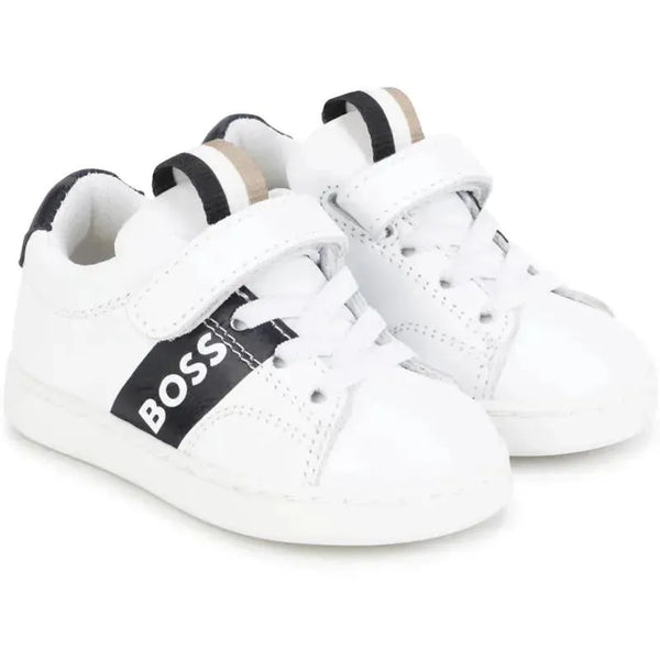 Hugo Boss Baby Zapatillas de deporte para ninos pequenos 10P blanco