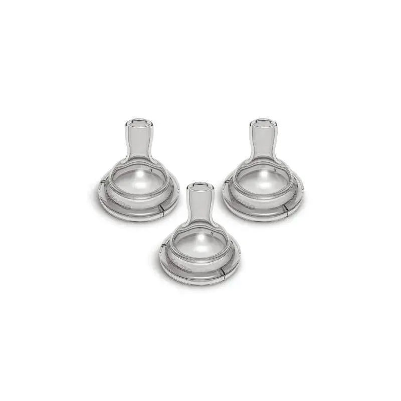 iiamo Flow Baby Bottle Nipples, 3-Pack Image 1