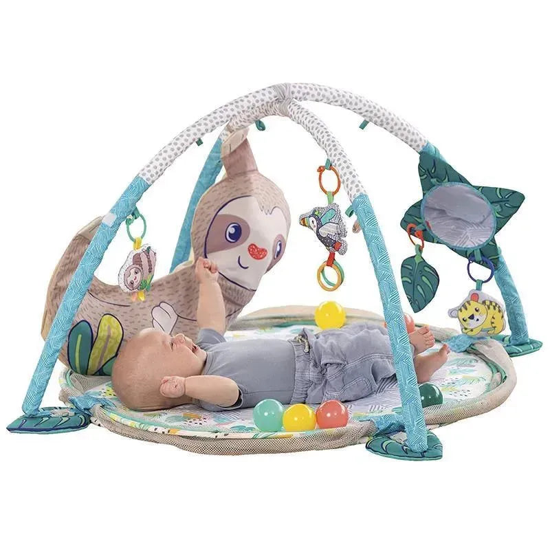 Infantino - 4-In-1 Jumbo Baby Activity Gym & Ball Pit - Sloth Image 2