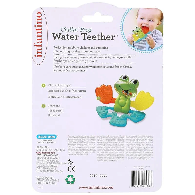 Infantino - Chillin' Frog Water Teether Image 3